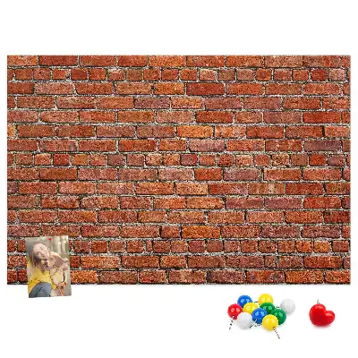 Nástěnka do dětského pokoje Stará cihlová zeď