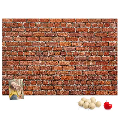 Nástěnka do dětského pokoje Stará cihlová zeď