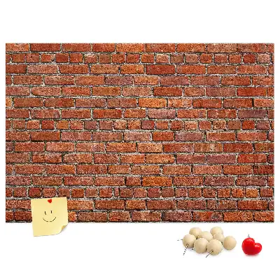 Nástěnka do dětského pokoje Stará cihlová zeď