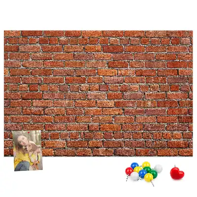 Nástěnka do dětského pokoje Stará cihlová zeď