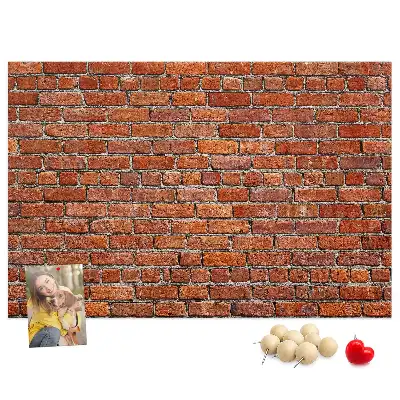 Nástěnka do dětského pokoje Stará cihlová zeď