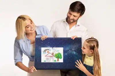 Korková nástěnka Temné nebe hvězdy