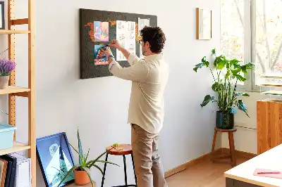 Nástěnka do dětského pokoje s motivem zemského glóbu
