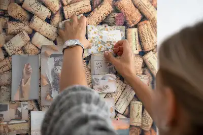 Nástěnka korková Zátky od vína