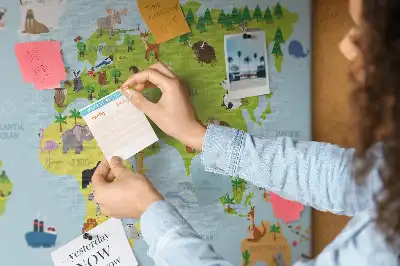 Korková nástěnka Atlas zvířat pro děti