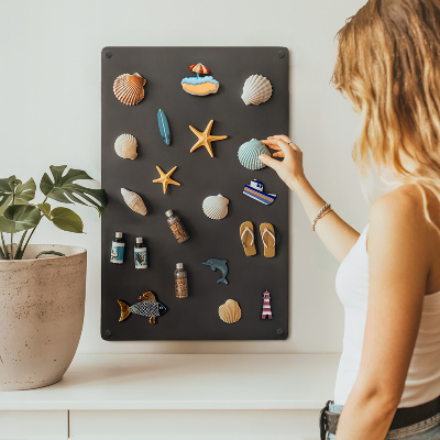 Ozdobná magnetická tabule o rozměru 50 × 80 cm