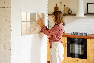 Popisovatelná magnetická tabule Abstraktní listy