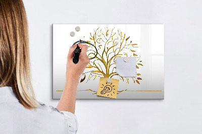 Magnetická kreslící tabule pro děti Zlatý strom