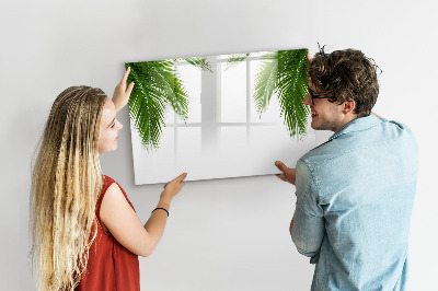 Magnetická psací tabule Příroda s palmovými listy