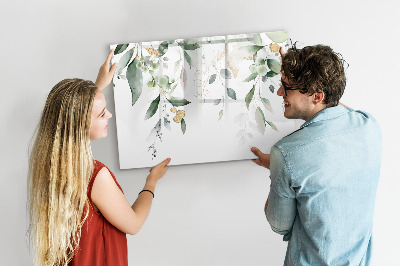 Magnetická kreslící tabule pro děti Příroda listy rostliny