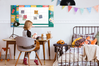 Magnetická kreslící tabule pro děti Plán výuky