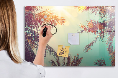 Magnetická kreslící tabule pro děti Tropické palmy