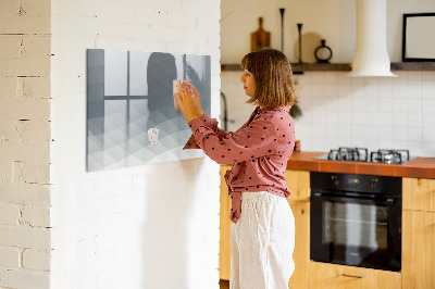 Popisovatelná magnetická tabule Vlna abstraktní