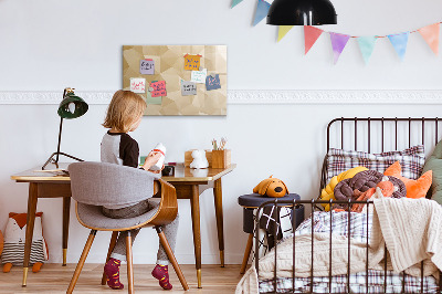 Magnetická psací tabule Trojúhelníky abstraktní