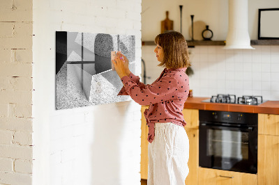 Popisovatelná magnetická tabule Abstraktní trojúhelníky