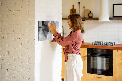 Popisovatelná magnetická tabule Abstraktní trojúhelníky