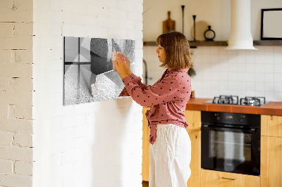 Popisovatelná magnetická tabule Abstraktní trojúhelníky