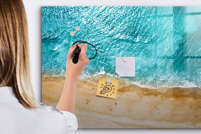 Magnetická kreslící tabule pro děti Lidé na mořské pláži