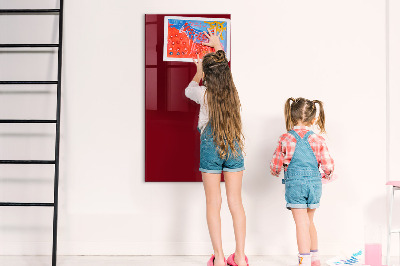 Magnetická kreslící tabule pro děti Vínová barva