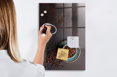Magnetická kreslící tabule pro děti Kávová zrna