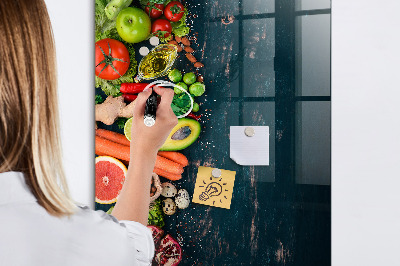 Magnetická psací tabule Veganský stůl