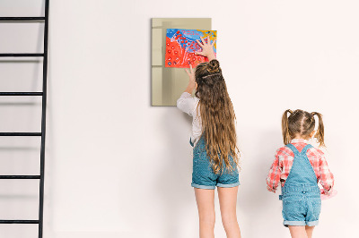 Magnetická kreslící tabule pro děti Béžová barva