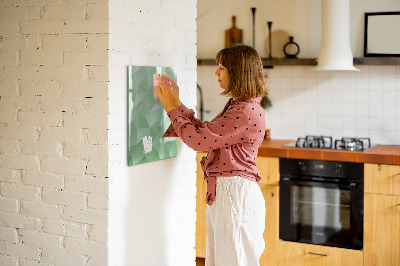 Magnetická kreslící tabule pro děti Abstraktní trojúhelníky