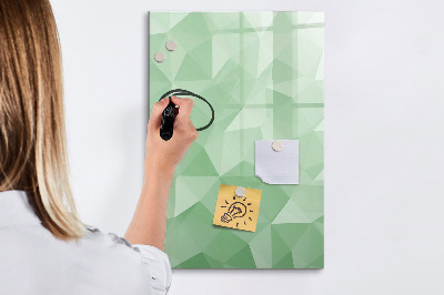Magnetická kreslící tabule pro děti Abstraktní trojúhelníky