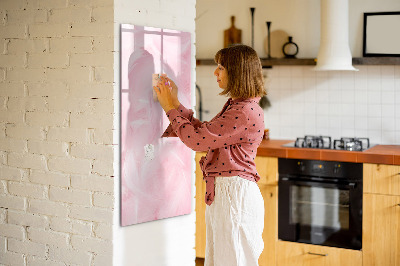 Popisovatelná magnetická tabule Jemné peří