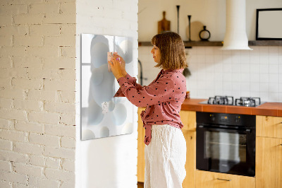 Popisovatelná magnetická tabule Abstrakt koule