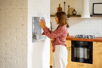 Magnetická kreslící tabule pro děti Beton a olivy