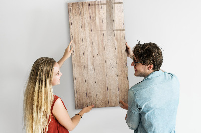 Popisovatelná magnetická tabule Lehká dřevěná prkna