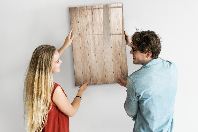 Popisovatelná magnetická tabule Lehká dřevěná prkna