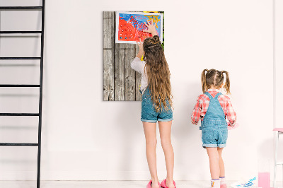 Magnetická kreslící tabule pro děti Slunečnice ze dřeva