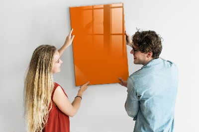 Magnetická tabule Barva oranžová