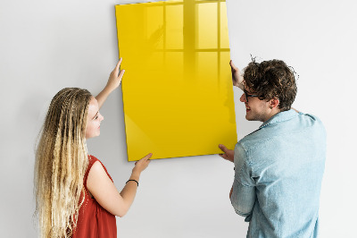 Magnetická tabule Barva světle žlutá