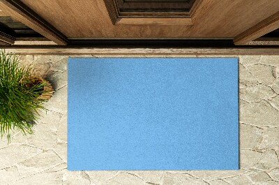 Venkovní rohožka před dveře Letní modř