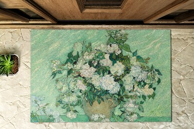 Venkovní rohože Růže ve stylu Van Gogha