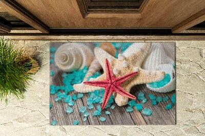 Venkovní rohožka před dveře Hvězda moře