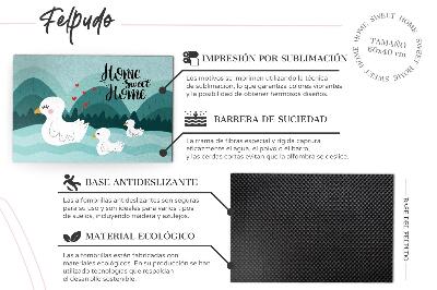 Venkovní rohožka před dveře Lesní mlha