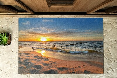 Venkovní rohože Soumrak na pláži