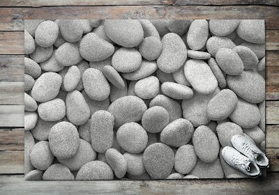 Velká venkovní rohožka Pláž s kameny