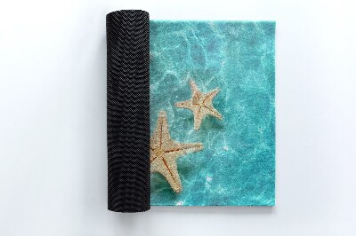 Velká venkovní rohožka Hvězdice ve vodě