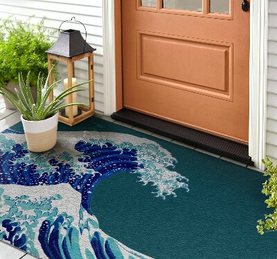 Venkovní rohože před dveře Mořská vlna