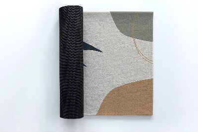 Vstupní textilní rohož Rostlinná abstrakce