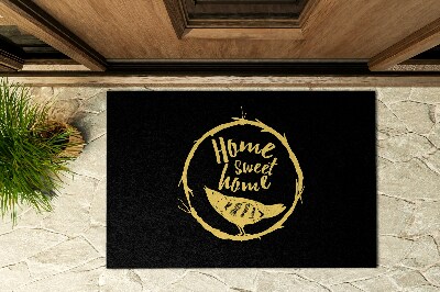 Venkovní rohože před dveře S nápisem Home Sweet Home
