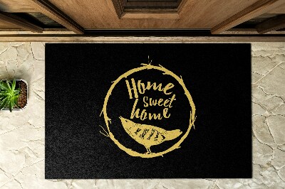 Venkovní rohože před dveře S nápisem Home Sweet Home