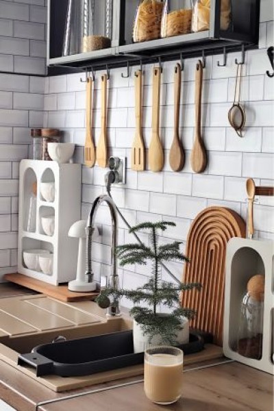 Renovace kuchyně bez kování - designové triky