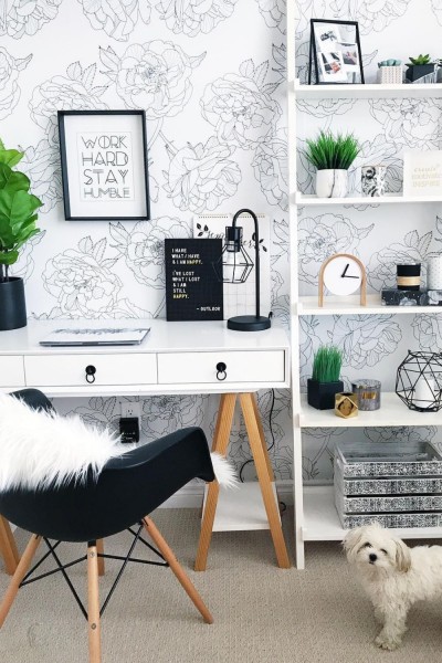 Domácí kancelář – inspirace pro módní interiér